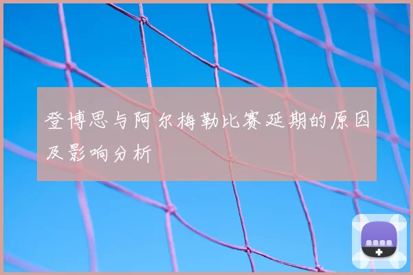 登博思与阿尔梅勒比赛延期的原因及影响分析