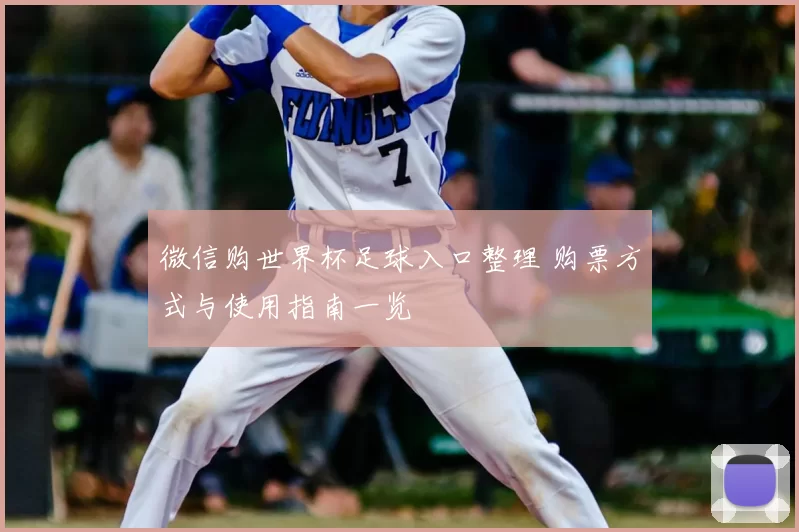 微信购世界杯足球入口整理 购票方式与使用指南一览